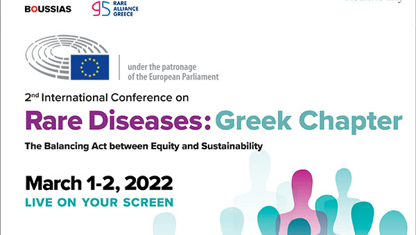 2ο Διεθνές Συνέδριο για τις Σπάνιες Παθήσεις: Ελληνικό Παράρτημα «Ισορροπία μεταξύ Ισότητας και Βιωσιμότητας»